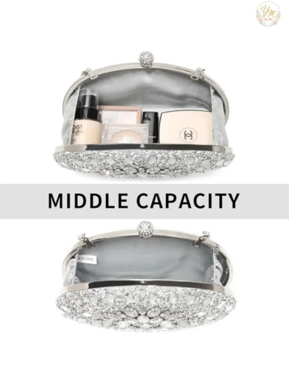 Sparkling Rhinestone Evening Bag Clutch Purse Luxury Handbag Wedding Party